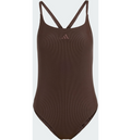 ADIDAS Adidas 3-stripes High Neck 2-way Straps Peachsoft Baddräkt på