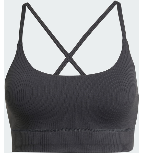ADIDAS Adidas Adidas All Me Light Support Ribbstickad Longline-bh på