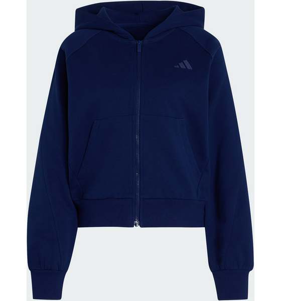 ADIDAS Adidas Adidas Kit Small Logo Full Zip Huvtröja på
