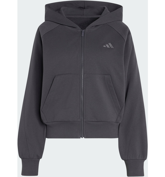 ADIDAS Adidas Adidas Kit Small Logo Full Zip Huvtröja på
