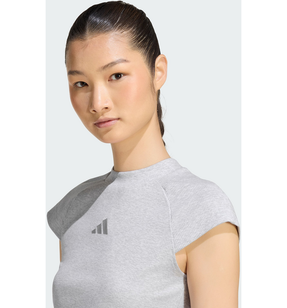 ADIDAS Adidas Adidas Kit Small Logo Rib T-shirt på
