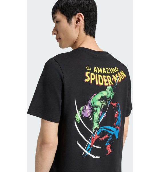 ADIDAS Adidas Adidas Marvel Spider-man T-shirt Med Grafik på