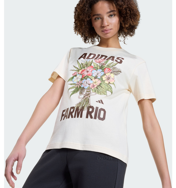 ADIDAS Adidas Adidas X Farm Rio T-shirt Med Grafik på