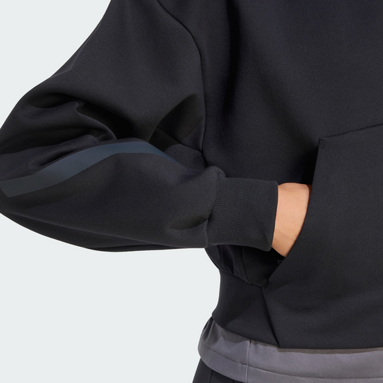 ADIDAS Adidas Adidas Z.n.e. Cropped Full Zip Tröja på