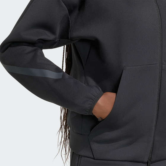 ADIDAS Adidas Adidas Z.n.e. Hoodie Med Hel Dragkedja på