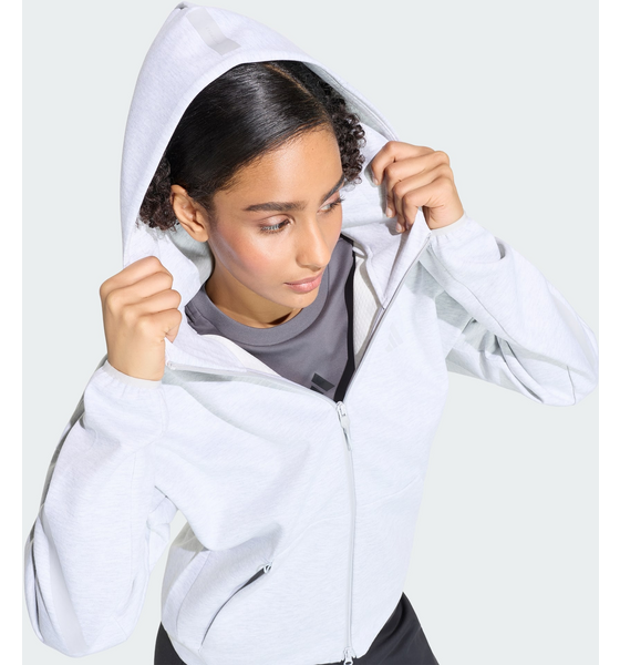 ADIDAS Adidas Adidas Z.n.e. Hoodie Med Hel Dragkedja på
