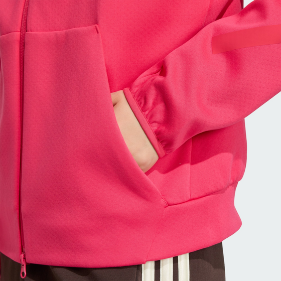 ADIDAS Adidas Adidas Z.n.e. Hoodie Med Hel Dragkedja på
