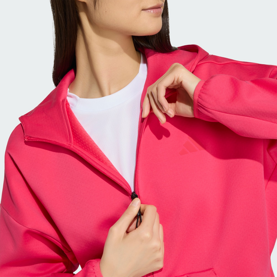 ADIDAS Adidas Adidas Z.n.e. Hoodie Med Hel Dragkedja på