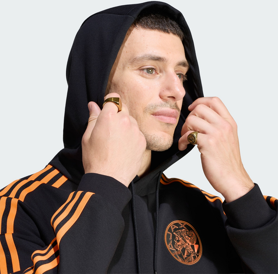ADIDAS Adidas Ajax Amsterdam Originals Huvtröja på