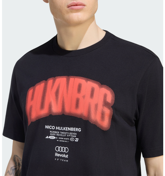 ADIDAS Adidas Audi Formula One Team Nico Hulkenberg Graphic Ii T-shirt på