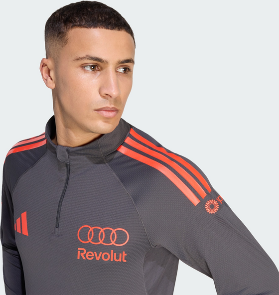 ADIDAS Adidas Audi Revolut F1 Team Mechanics Jacka Med Kvartslång Dragkedja på