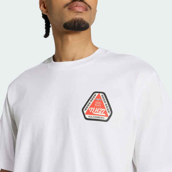 ADIDAS Adidas Audi Revolut F1 Team Nico Hulkenberg T-shirt Med Grafik på