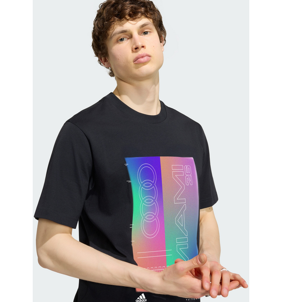 ADIDAS Adidas Audi Revolut F1 Team Teamgeist Grafisk T-shirt på
