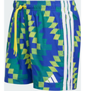 ADIDAS Adidas Badshorts Med Fotbollsinspirerad Grafik 12,5 Cm på