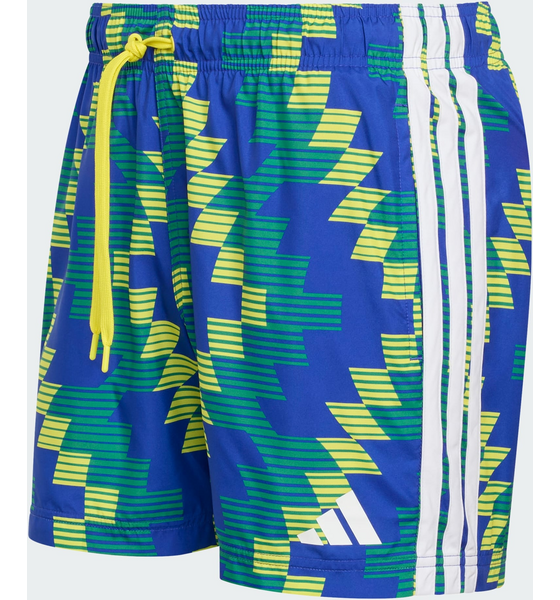 ADIDAS Adidas Badshorts Med Fotbollsinspirerad Grafik 12,5 Cm på