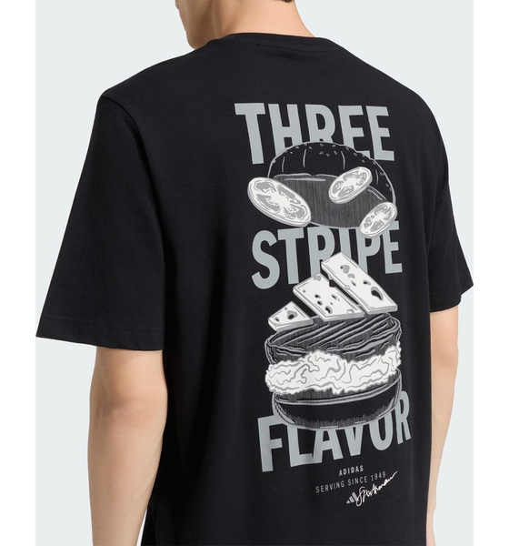 ADIDAS Adidas Burger Flavor T-shirt Med Grafik på