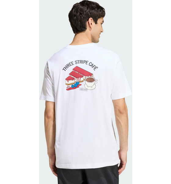 ADIDAS Adidas Coffee Cafe Cheesecake Graphic T-shirt på