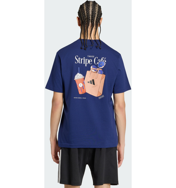 ADIDAS Adidas Coffee Cafe Donut Bag Graphic T-shirt på