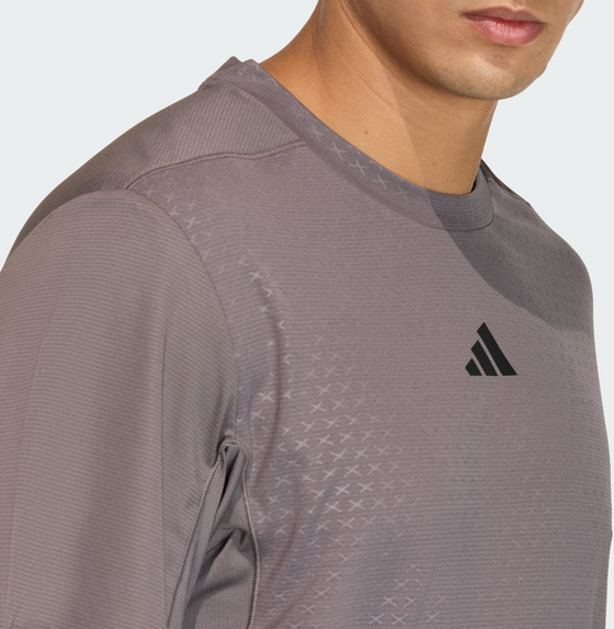 ADIDAS Adidas D4t Primelift 3 Stripes T-shirt på