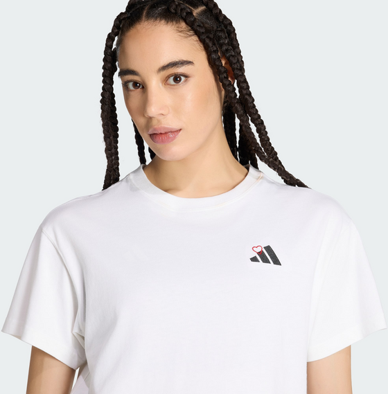 ADIDAS Adidas Embroidery Pack Loose T-shirt Med Grafik på