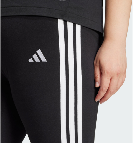 ADIDAS Adidas Essentials 3-stripes Cotton Tights (plus Size) på