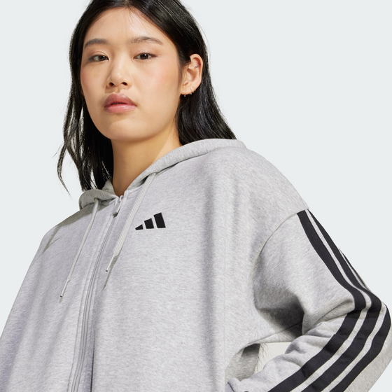 ADIDAS Adidas Essentials 3-stripes French Terry Full-zip Hoodie på