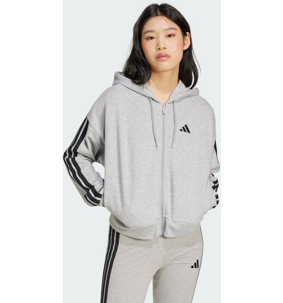 ADIDAS Adidas Essentials 3-stripes French Terry Full-zip Hoodie på