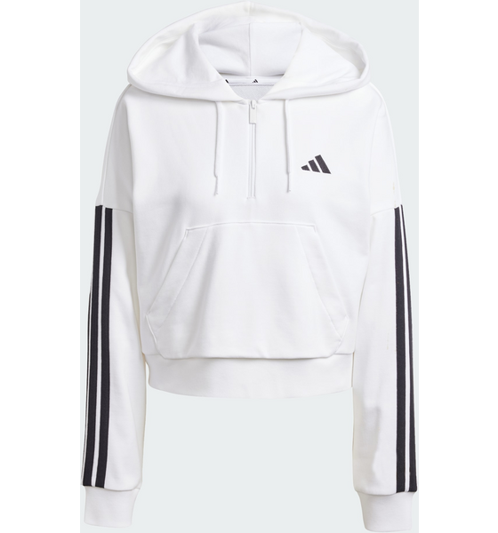 ADIDAS Adidas Essentials 3-stripes French Terry Quarter-zip Hoodie på