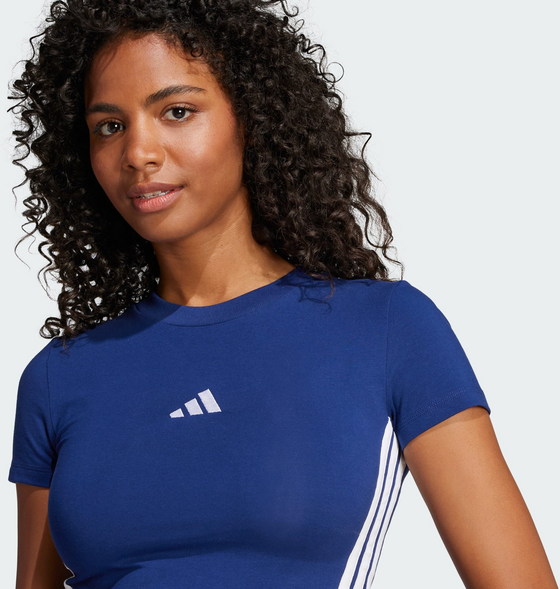 ADIDAS Adidas Essentials 3-stripes Slim Baby T-shirt på
