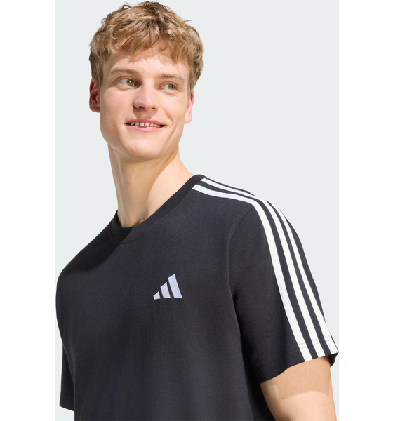 ADIDAS Adidas Essentials 3-stripes T-shirt I Singeljersey Med Märke Till Vänster På Bröstet på