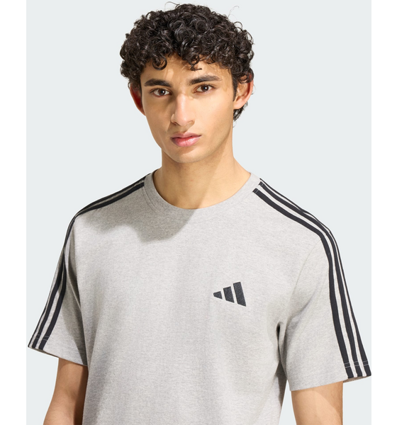ADIDAS Adidas Essentials 3-stripes T-shirt I Singeljersey Med Märke Till Vänster På Bröstet på