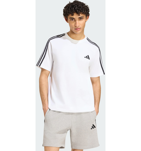 ADIDAS Adidas Essentials 3-stripes T-shirt I Singeljersey Med Märke Till Vänster På Bröstet på