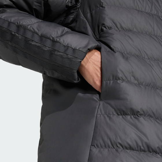 ADIDAS Adidas Essentials Climawarm 3-stripes Lätt Dunparkas Med Huva på
