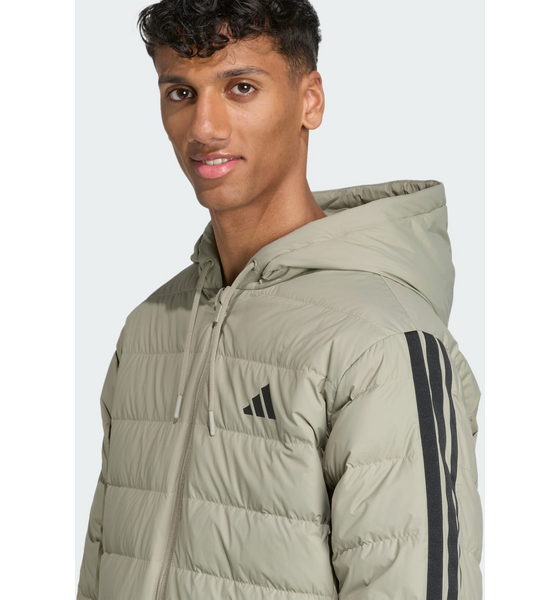 ADIDAS Adidas Essentials Climawarm 3-stripes Lätt Dunparkas Med Huva på