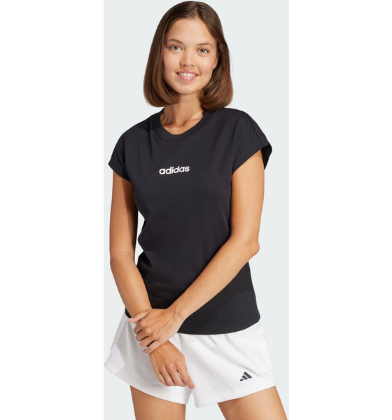 ADIDAS Adidas Essentials Linear Cotton T-shirt på