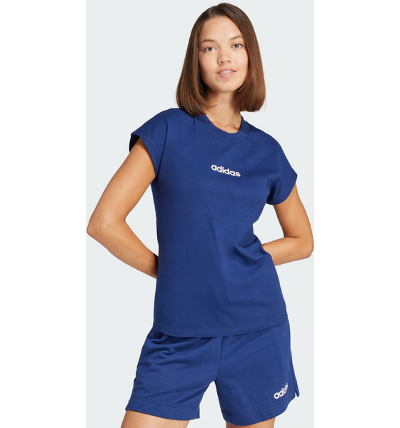 ADIDAS Adidas Essentials Linear Cotton T-shirt på