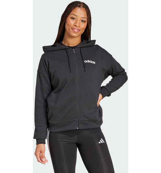 ADIDAS Adidas Essentials Linear Full-zip French Terry Hoodie på