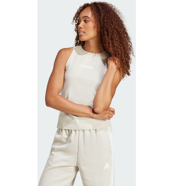 ADIDAS Adidas Essentials Linear Slim Cotton Linne på