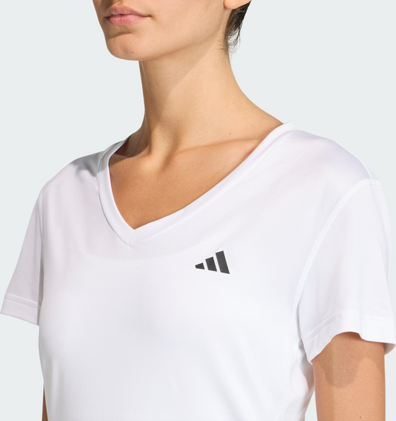 ADIDAS Adidas Essentials Tränings-t-shirt Med V-ringning på