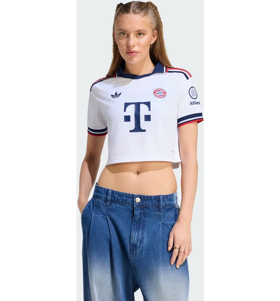 ADIDAS Adidas Fc Bayern München 26/27 Bortatröja I Crop-modell på