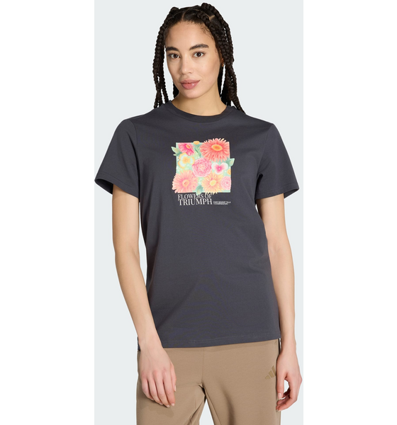 ADIDAS Adidas Floral Loose Graphic T-shirt 2 på
