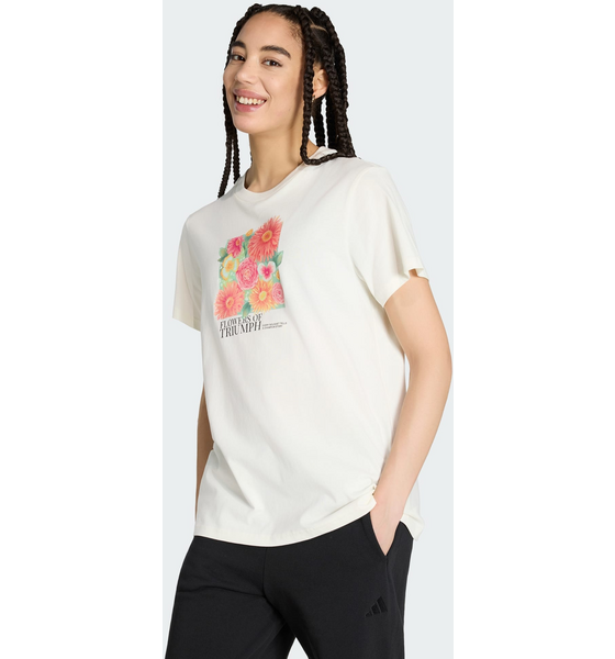 ADIDAS Adidas Floral Loose Graphic T-shirt 2 på