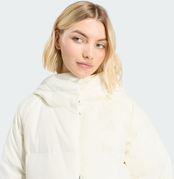 ADIDAS Adidas Helionic Dunjacka Med Huva på