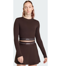 ADIDAS Adidas Hyperglam Cropped Long Sleeve T-shirt på