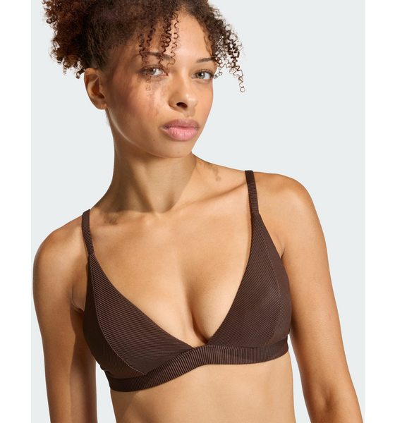 ADIDAS Adidas Iconisea Ribbed Padded Triangle Bikiniöverdel på