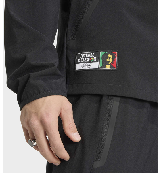 ADIDAS Adidas Jamaica X Bob Marley Tiro Travel Full Zip Windbreaker Jacka på