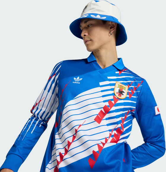 ADIDAS Adidas Japan 1993 Långärmad Hemmatröja på