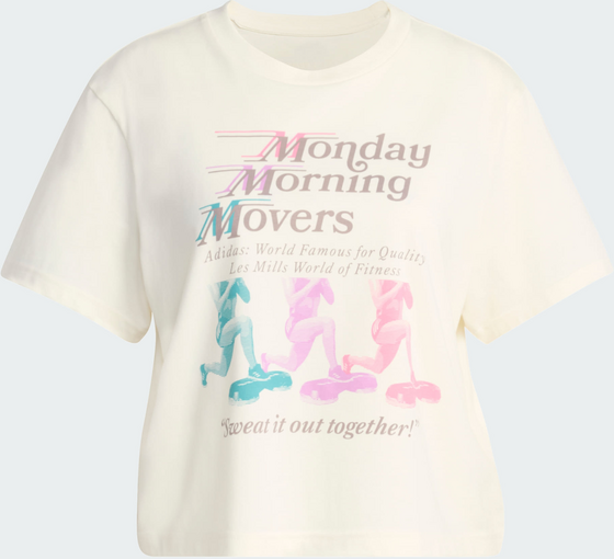 ADIDAS Adidas Lesmills Movers Graphic T-shirt på