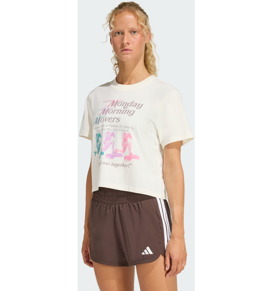 ADIDAS Adidas Lesmills Movers Graphic T-shirt på