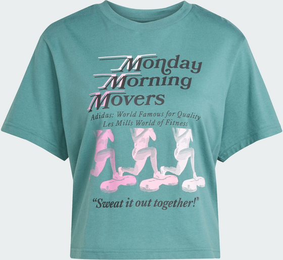 ADIDAS Adidas Lesmills Movers Graphic T-shirt på
